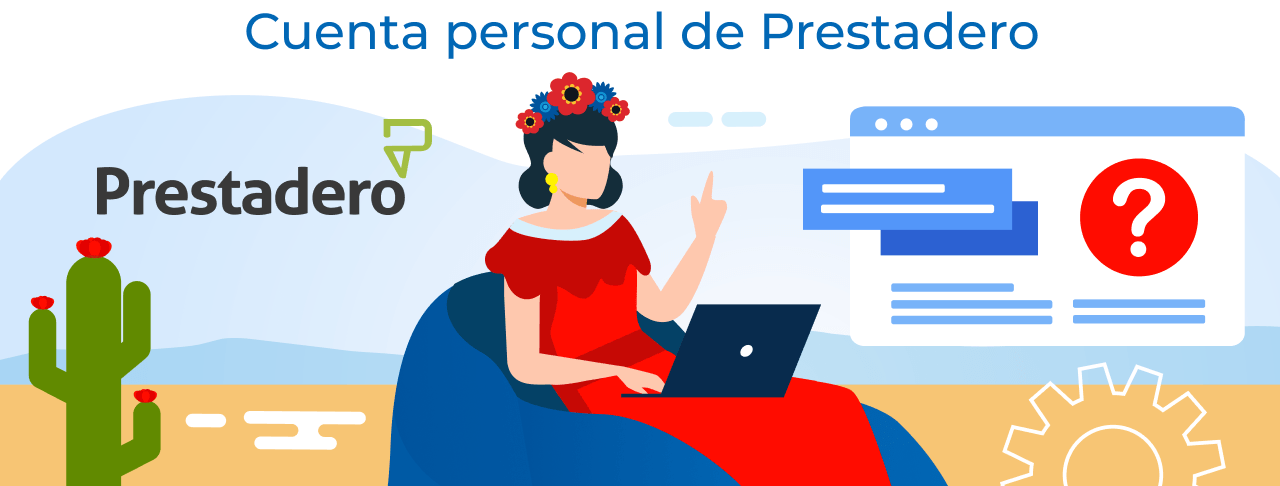 Cuenta personal de Prestadero: tramitación de un préstamo en línea, registración paso a paso
