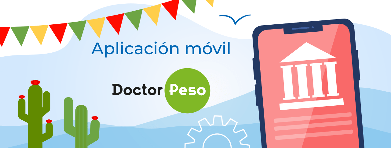 Aplicación móvil de Doctor Peso: descarga gratuita de AppStore®, Google Play® o AppGallery®