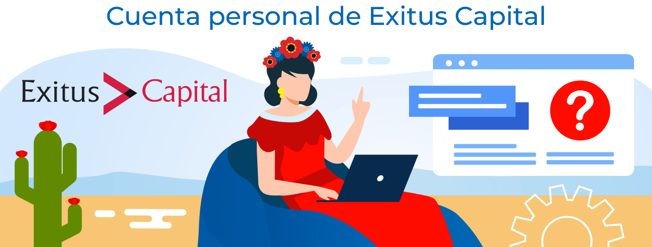 Cuenta personal de Exitus Capital: tramitación de un préstamo en línea, registración paso a paso